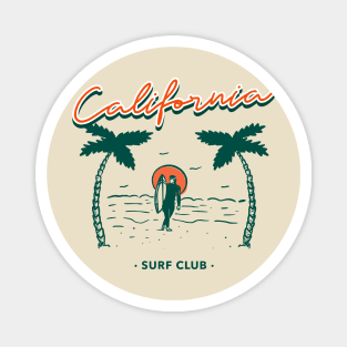 California surf club Magnet